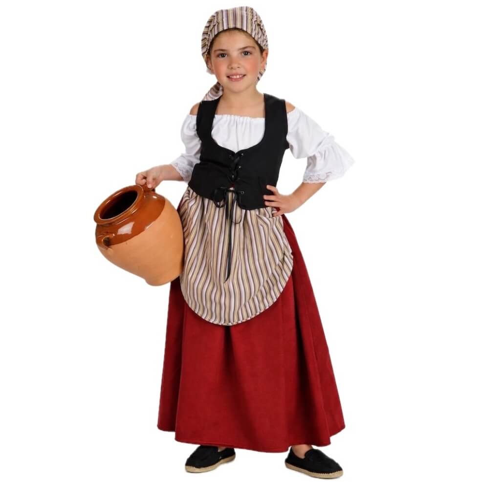 Déguisement Aubergiste Constance enfant