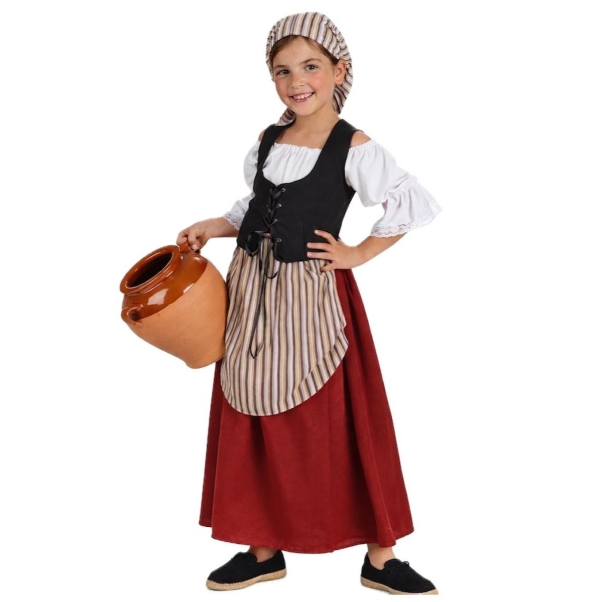 Déguisement Aubergiste Constance enfant