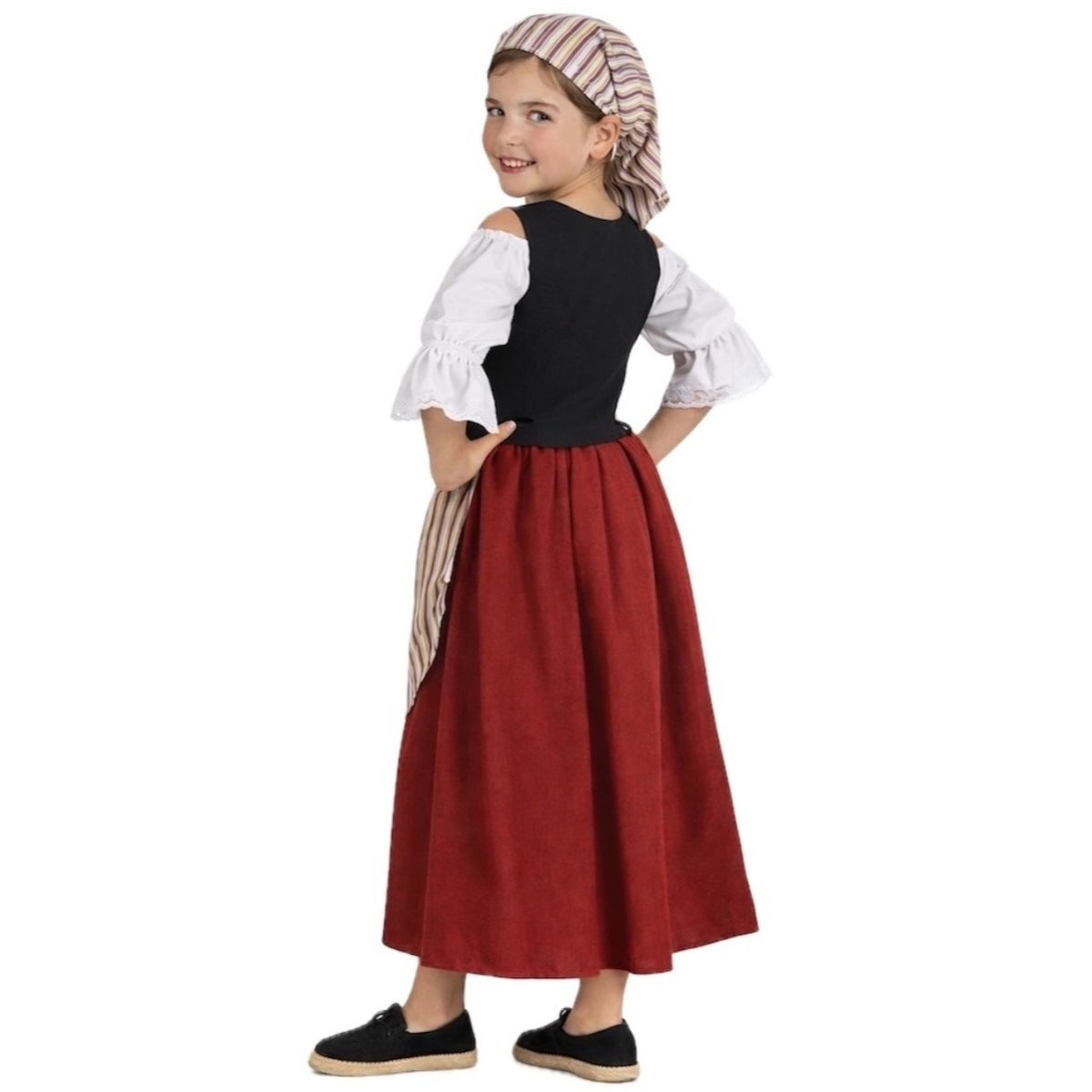 Déguisement Aubergiste Constance enfant