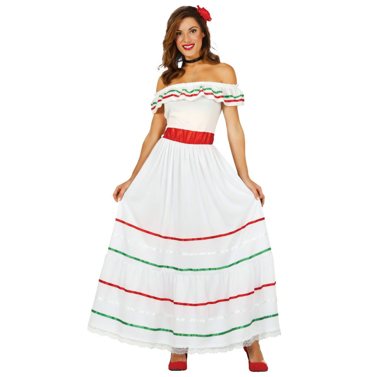 Déguisement de Mexicaine blanche pour femme