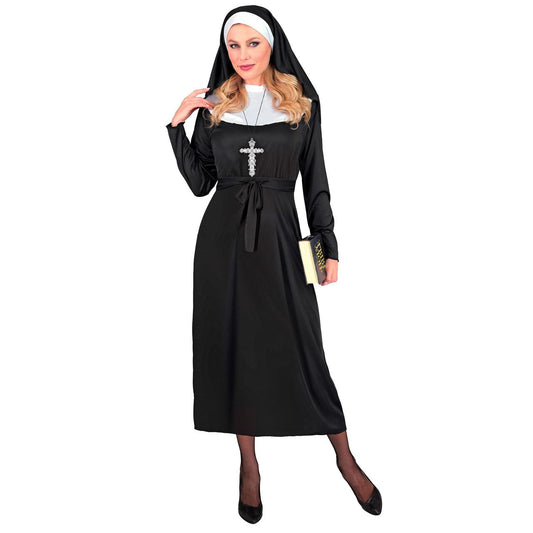 Déguisement de Nonne Dévote pour femme