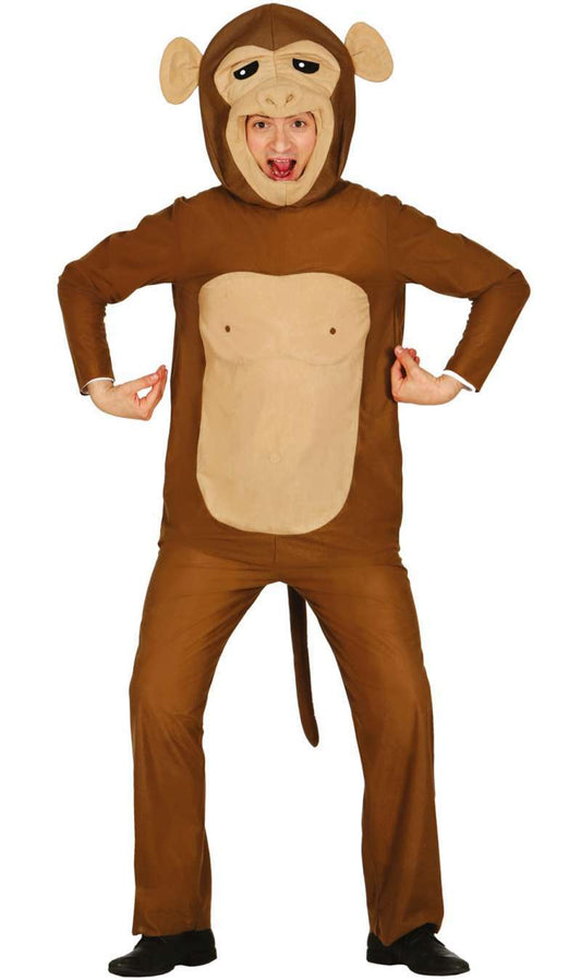 Déguisement Singe Macaco adulte