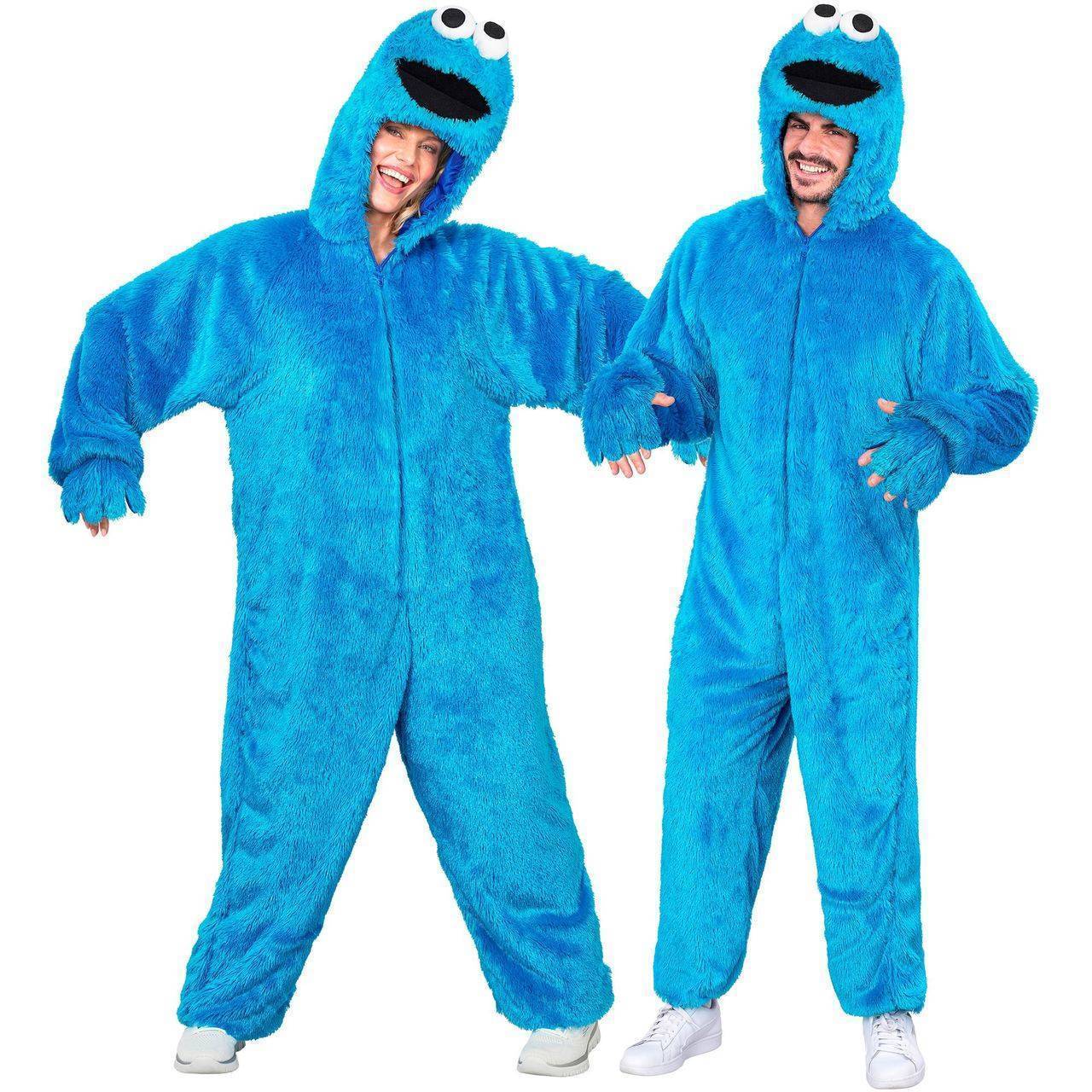 Déguisement de Cookie Monster pour adulte