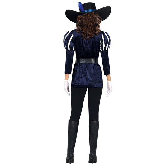 Déguisement mousquetaire D'Artagnan femme