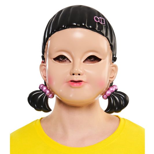 Masque de Poupée du Jeu du Calamar™