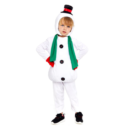 Déguisement de Bonhomme de Neige Classique enfant
