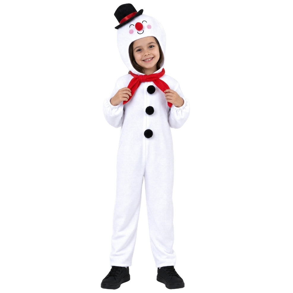 Déguisement de bonhomme de neige pour enfant