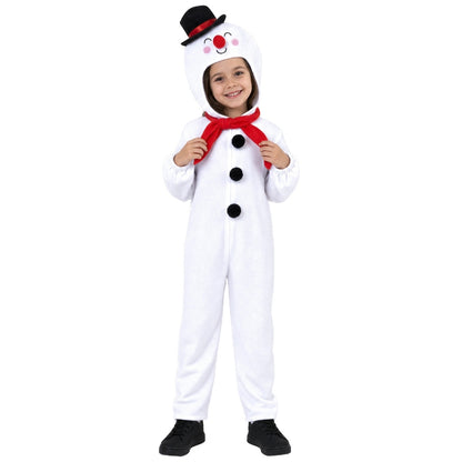 Déguisement de bonhomme de neige pour enfant