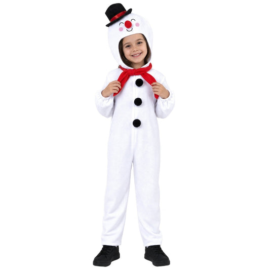 Déguisement de bonhomme de neige pour enfant