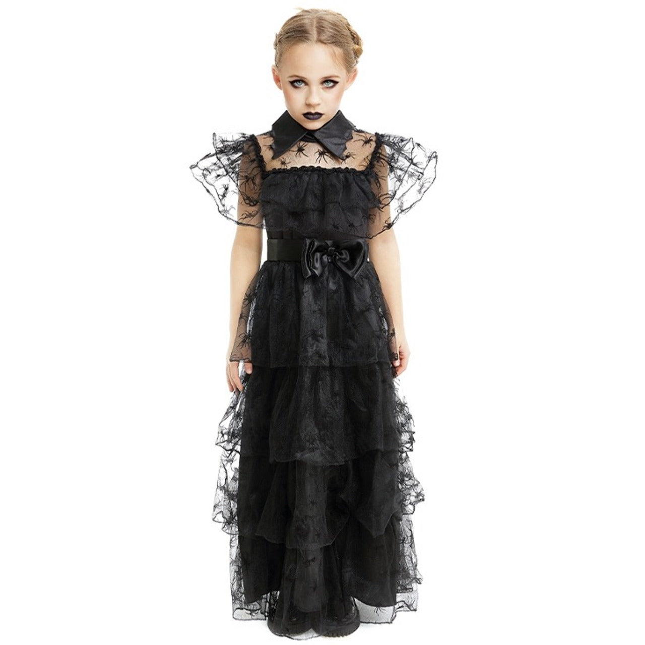 Déguisement d'araignées Sinister Girl Party pour fille
