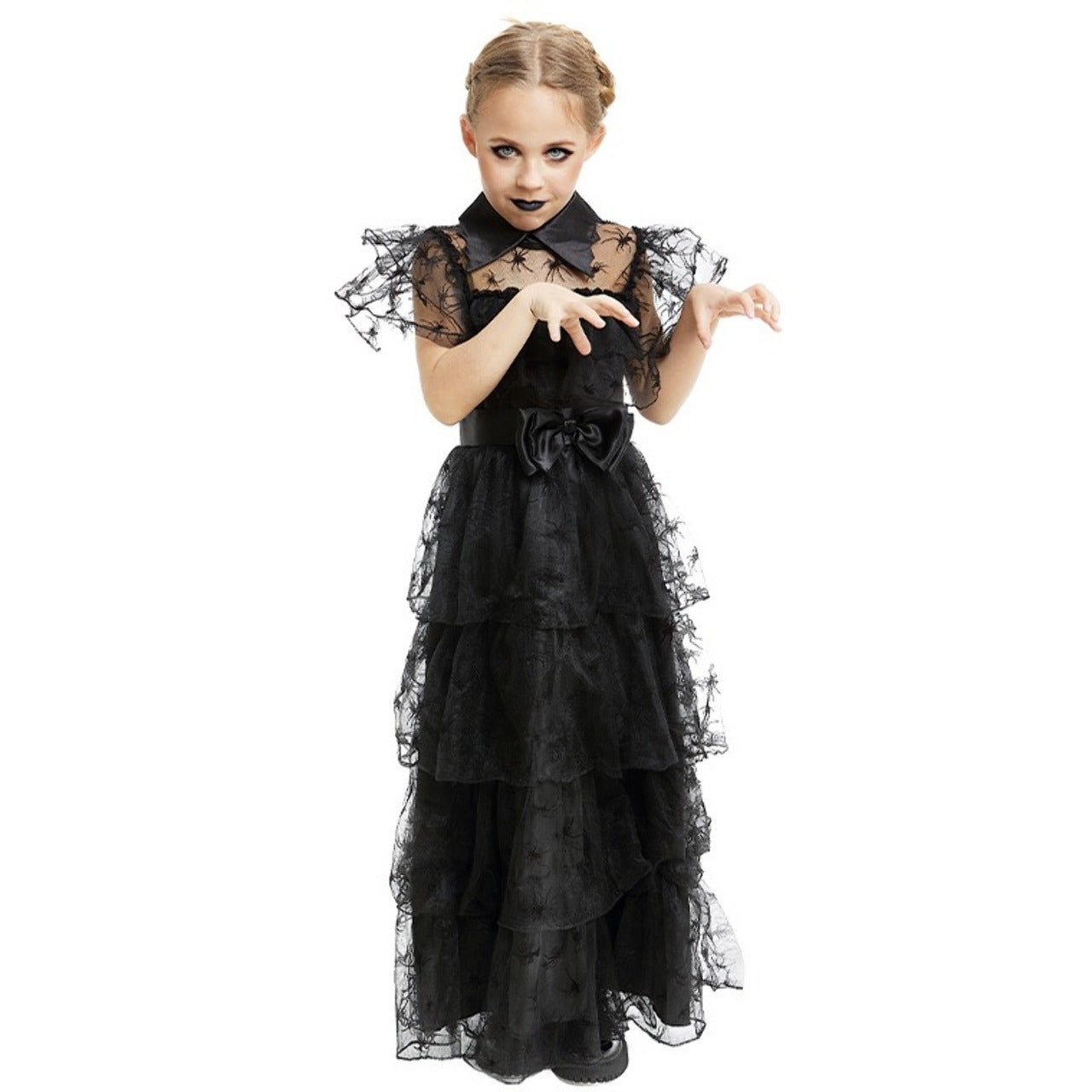 Déguisement d'araignées Sinister Girl Party pour fille