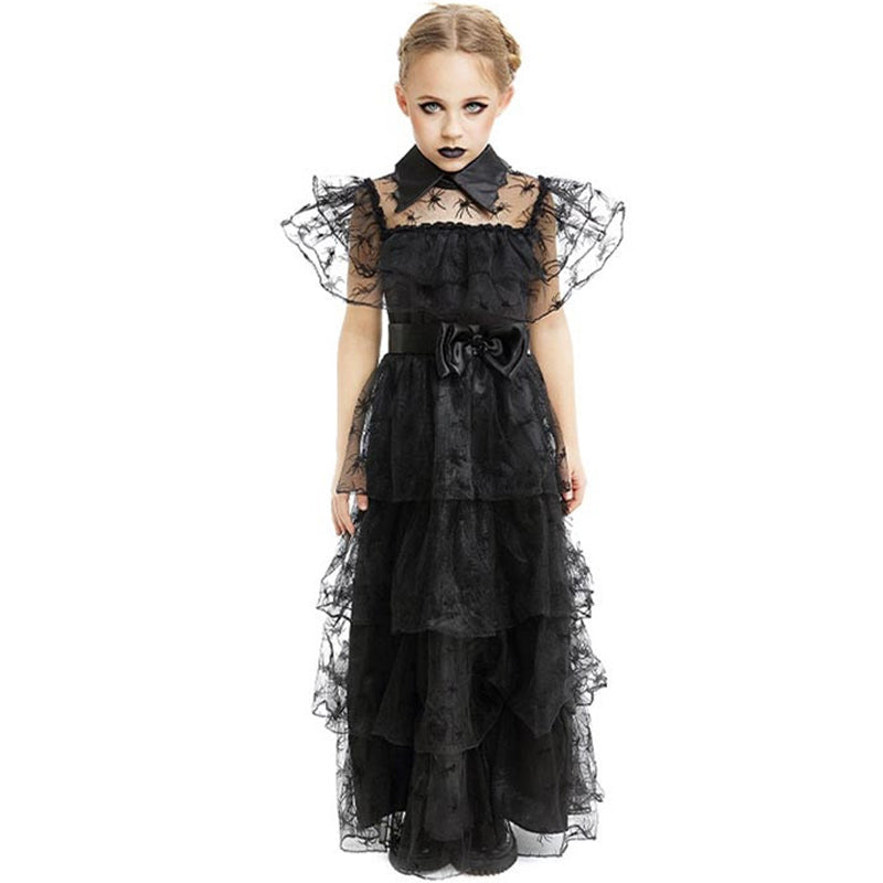 Déguisement d'araignées Sinister Girl Party pour fille