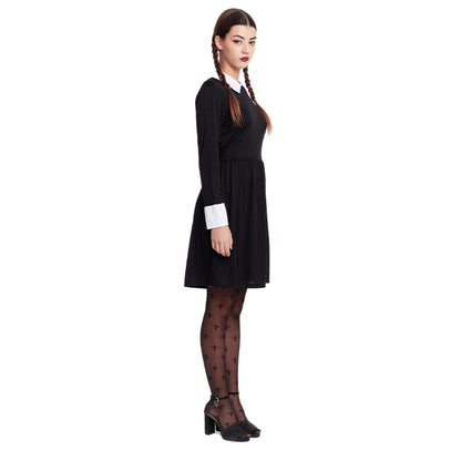 Déguisement de Fille Sinistre Noir pour femme