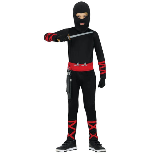 Déguisement Ninja avec armes garçon
