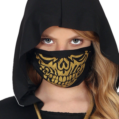 Déguisement Ninja Dragon Noir fille