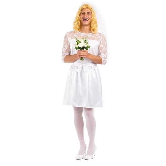 Déguisement Mariée Dentelle homme