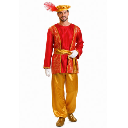 Déguisement Page Rouge adulte