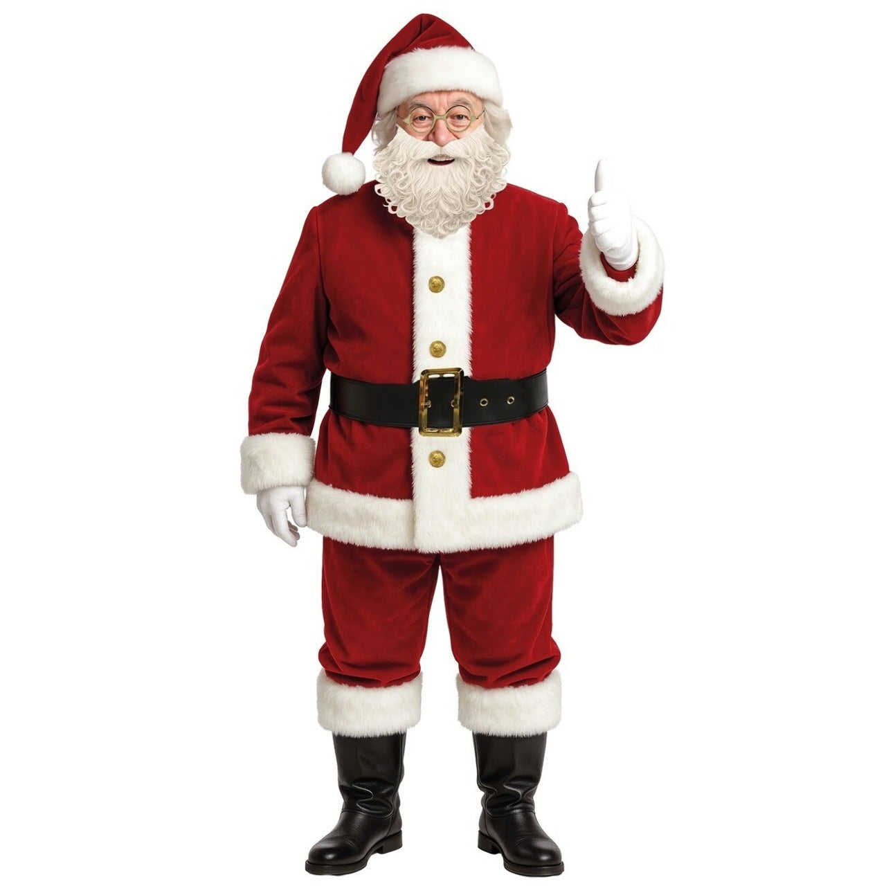 Déguisement de Père Noël Luxury pour adulte