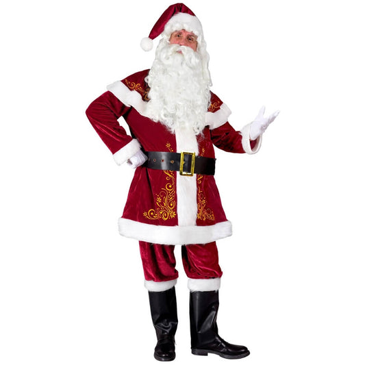 Déguisement de Père Noël Raffiné pour adulte