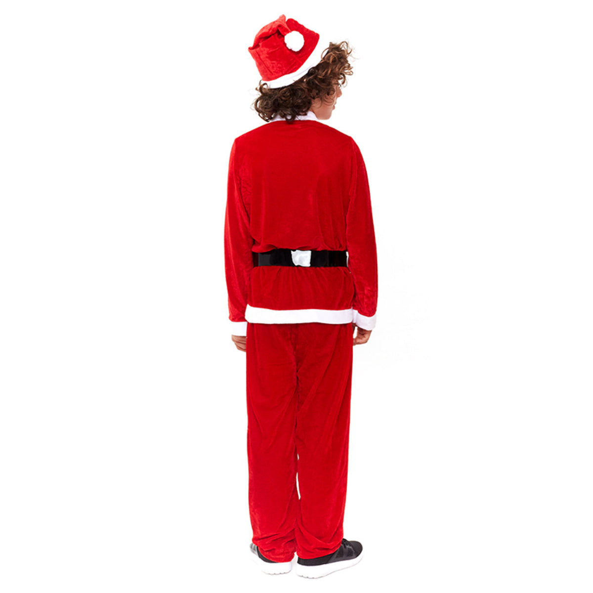 Déguisement de Père Noël Rouge Éco pour enfant