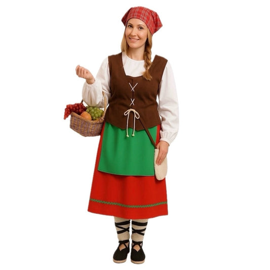 Déguisement Bergère Asturienne femme