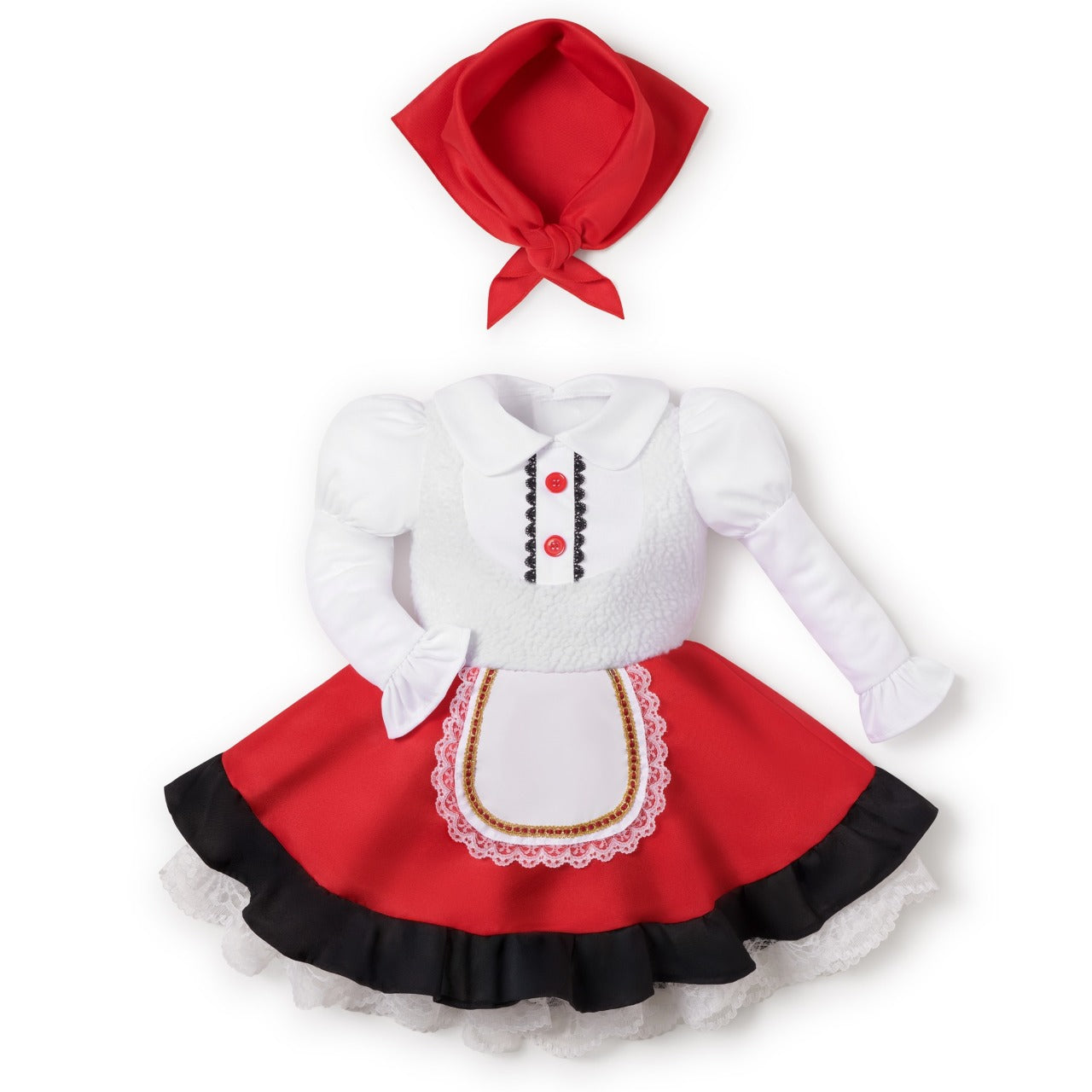 Déguisement Bergère Régionale bébé