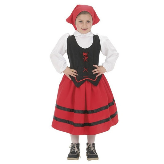 Déguisement de Bergère Régionale Galicienne pour fille
