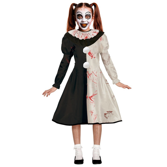 Déguisement de Clown Tueur Terrifier pour fille