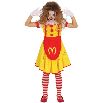 Déguisement Clown Burger fille