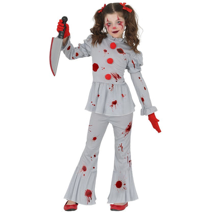 Déguisement Clown IT Sanglant fille