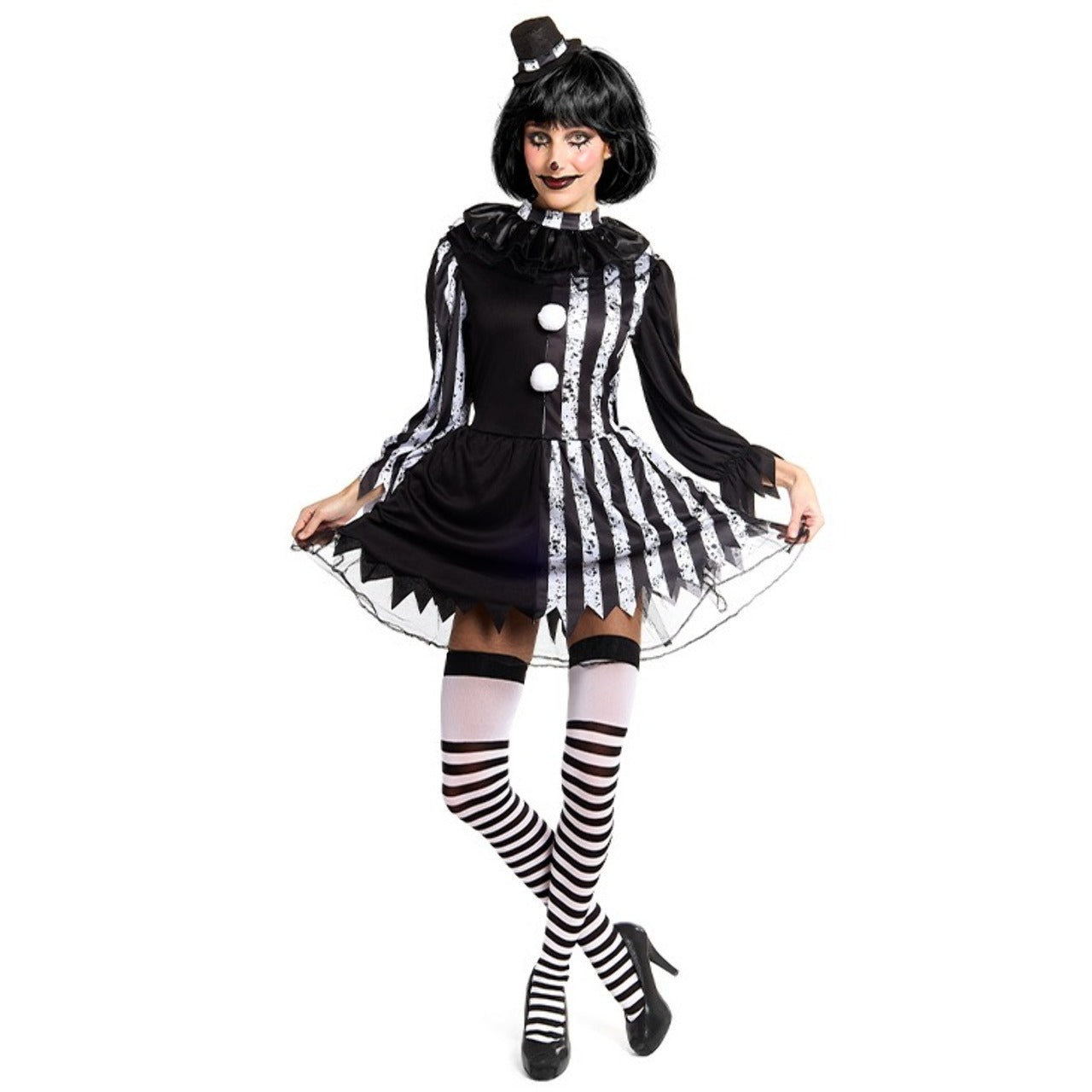 Déguisement de Clown Macabre pour femme 