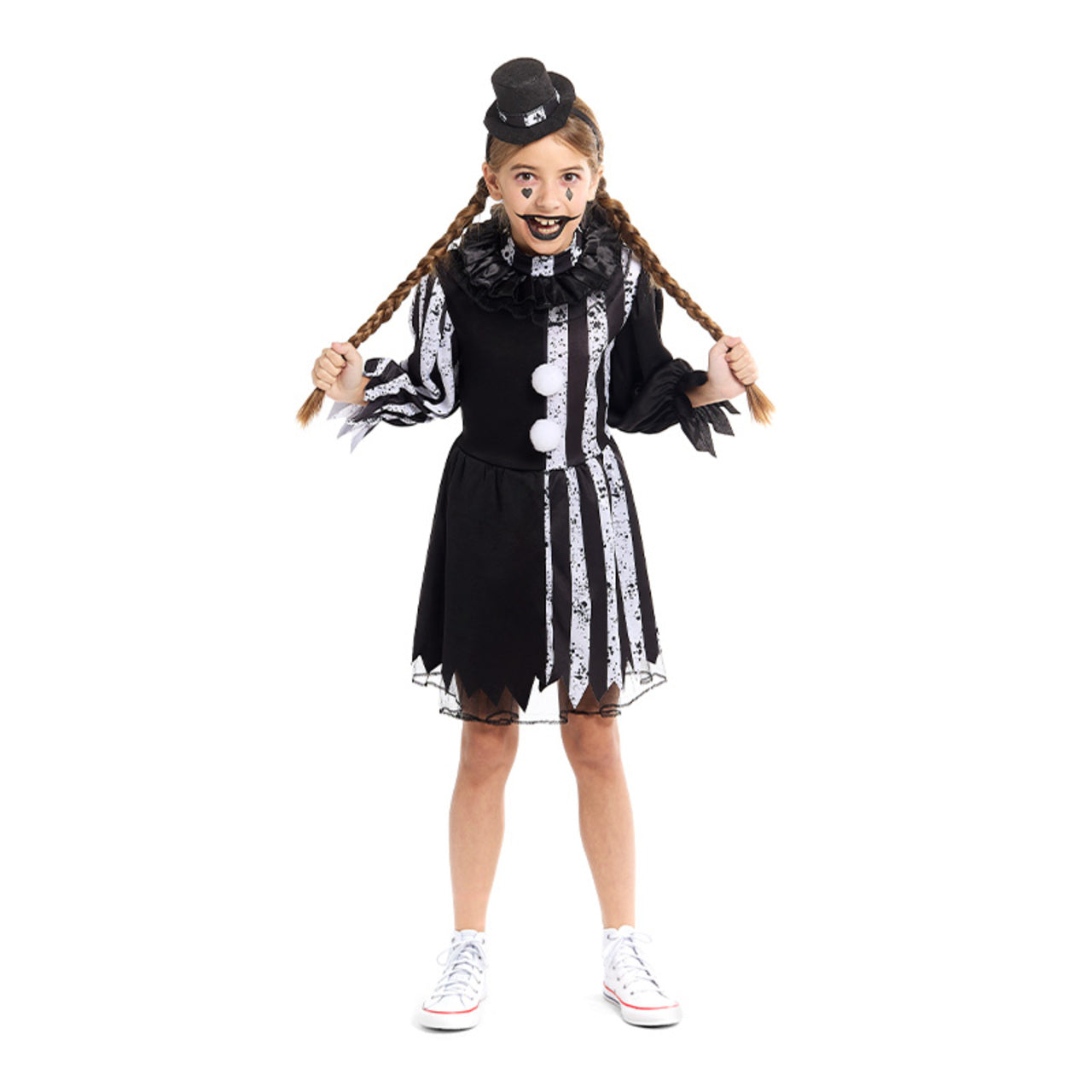 Déguisement de Clown sinistre pour fille