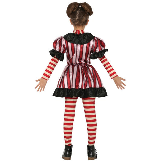 Déguisement de Clown Sinistre Éco pour fille