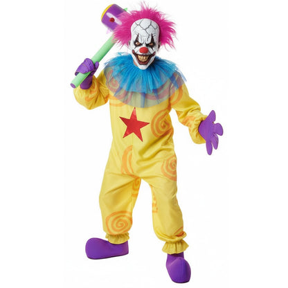 Déguisement Clown Tueur Jaune adulte
