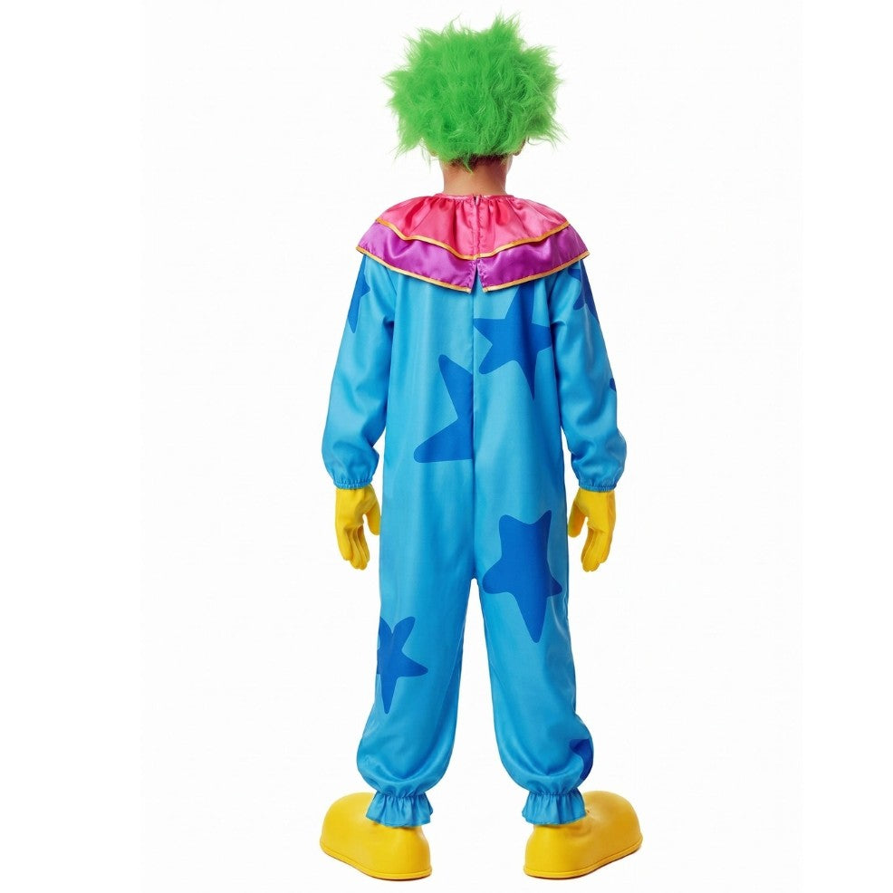 Déguisement Clown Tueur Bleu enfant