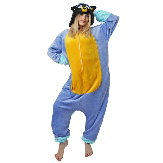 Déguisement de Chien Bluey pour adulte 