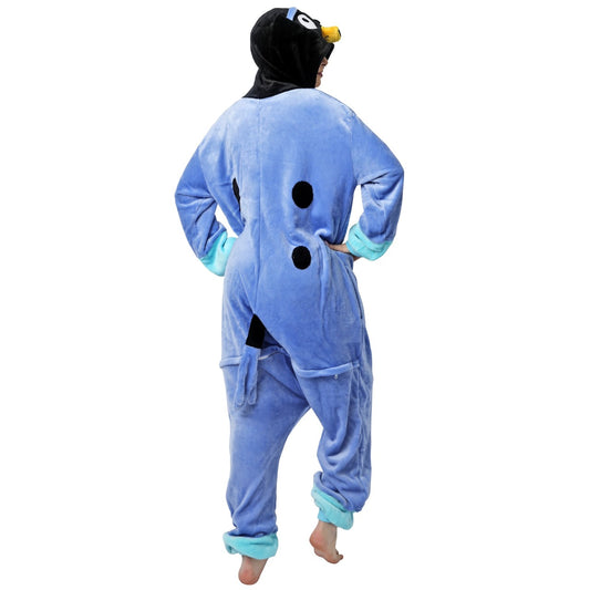 Déguisement de Chien Bluey pour adulte 