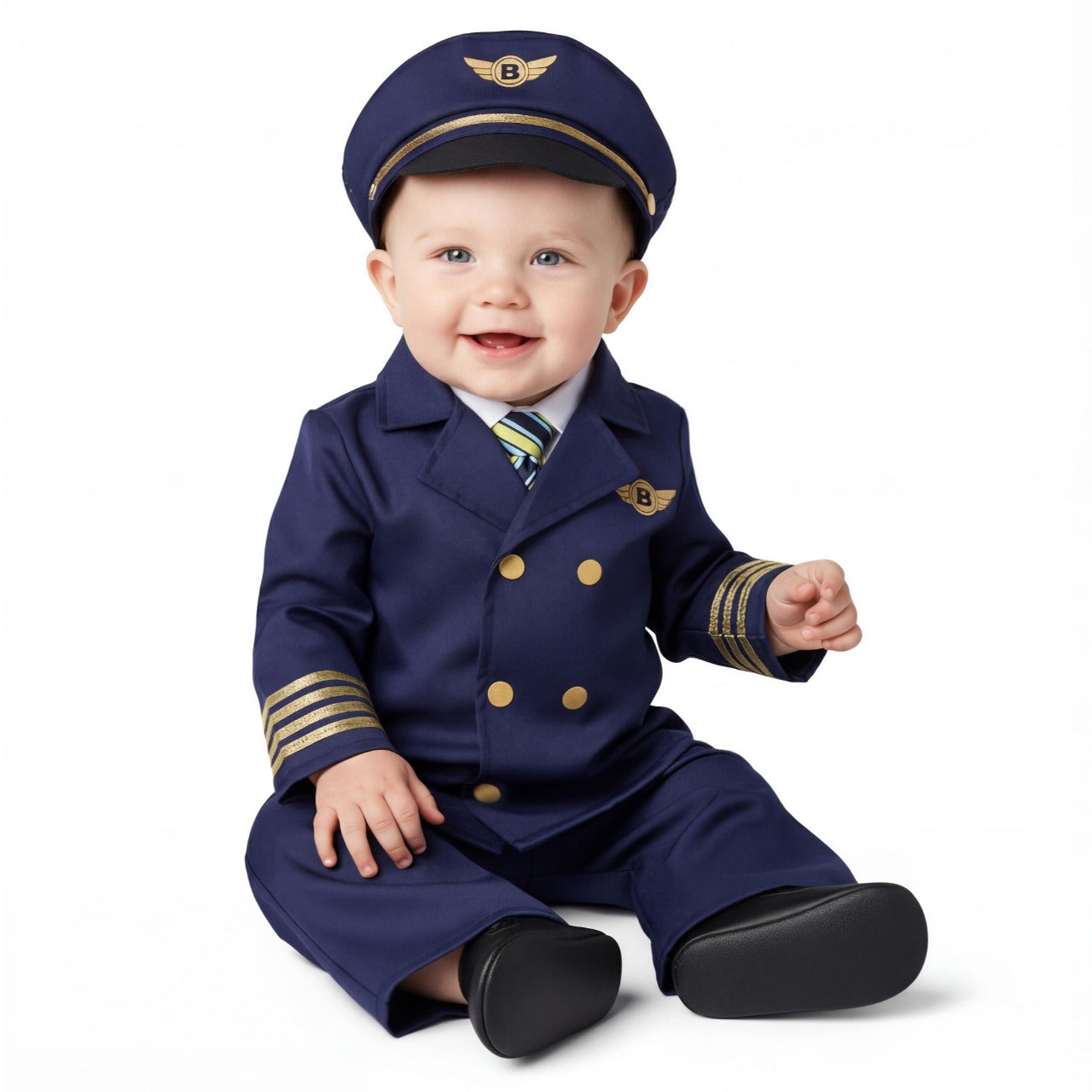 Déguisement de pilote d’avion pour bébé