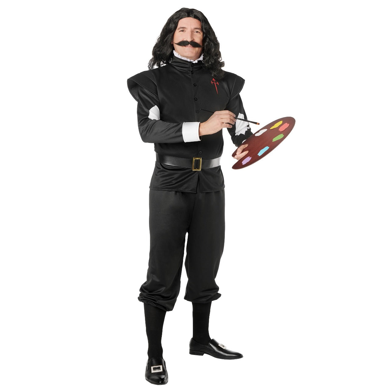Déguisement de peintre Velázquez noir pour homme