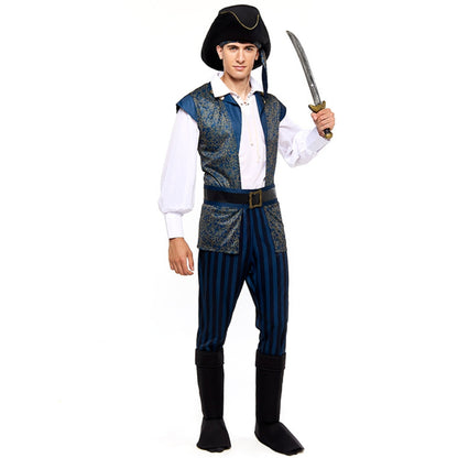 Déguisement Pirate Indigo homme