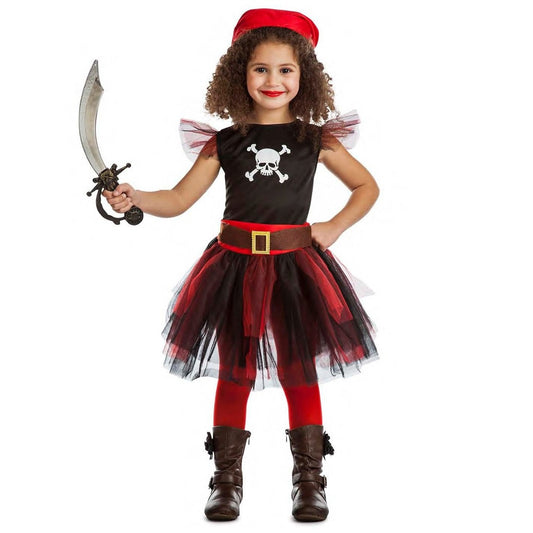 Déguisement de pirate tutu pour fille