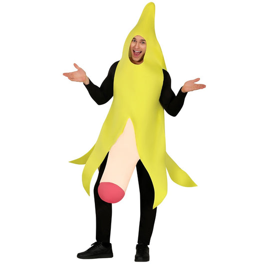 Déguisement de Banane Jaune Délirant pour adulte