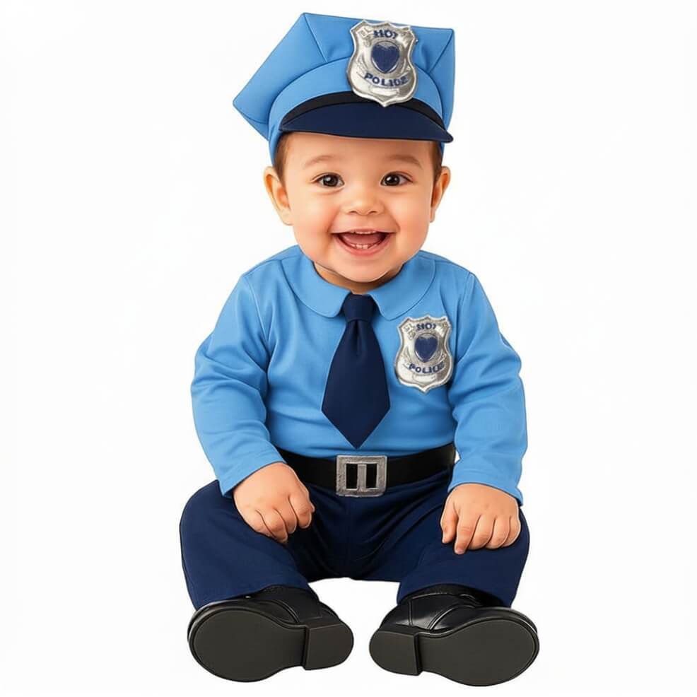 Déguisement de Policier Classique pour bébé