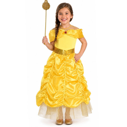 Déguisement Princesse Dorée pour fille