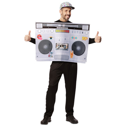 Déguisement de Radiocassette pour adulte 