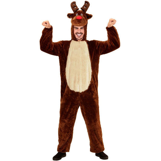 Déguisement Renne Peluche pour adulte