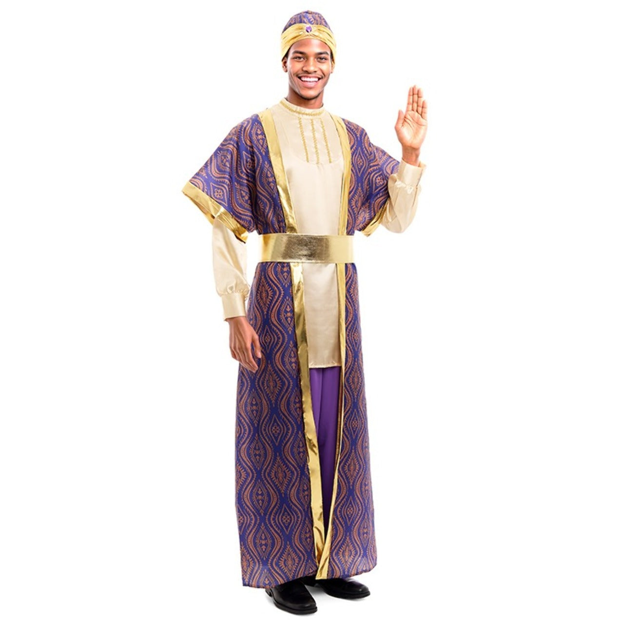 Déguisement de Roi Mage Balthazar Basique adulte
