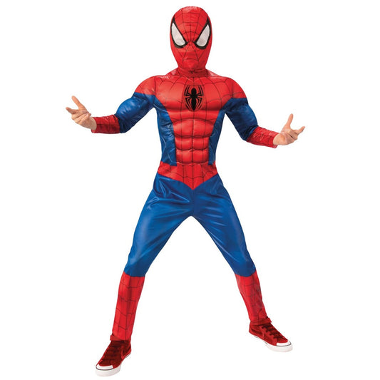 Déguisement de Spiderman™ Black Line Musculoso pour enfant