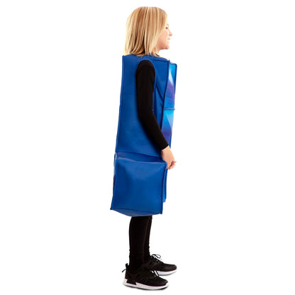 Déguisement Tetris Bleu Foncé pour enfant