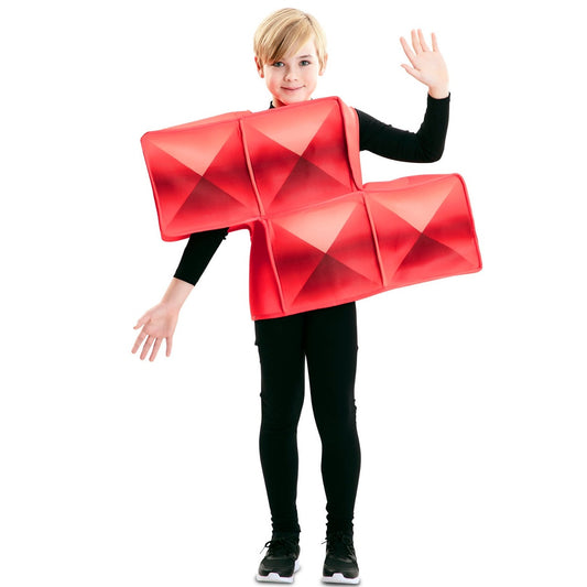 Déguisement Tetris Rouge pour enfant